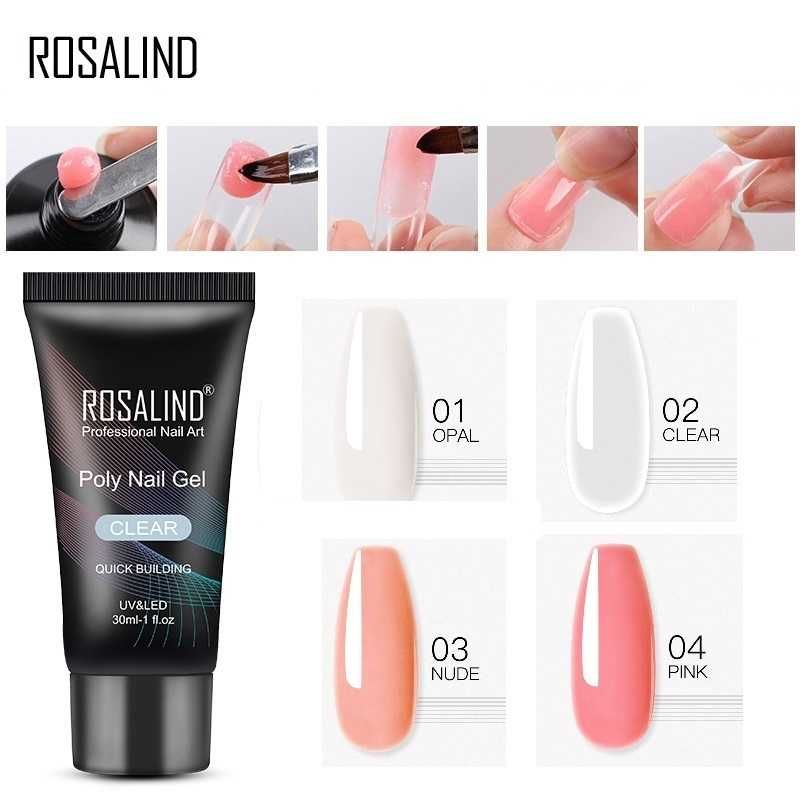 ROSALIND 30мл Полигел Uv & Led