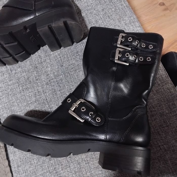 Дамски Черни боти  Zara 38