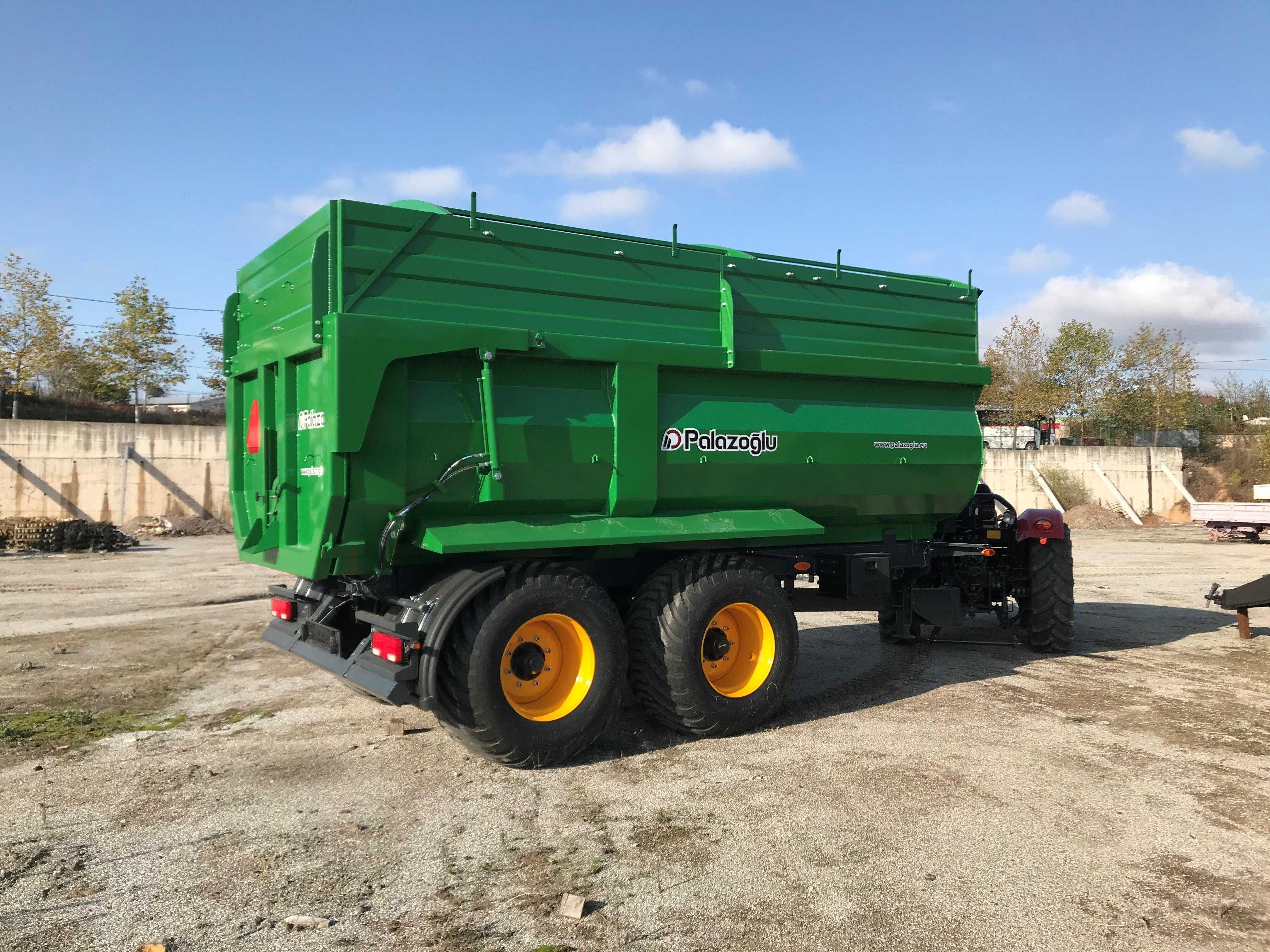 Remorcă agricolă 12 tone, remorcă benă tip U