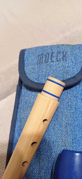 Vând flaut soprano, marca  germană Moeck sau schimb cu fluier românesc