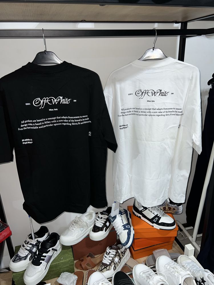 Tricou Off White colectia noua bumbac 100%