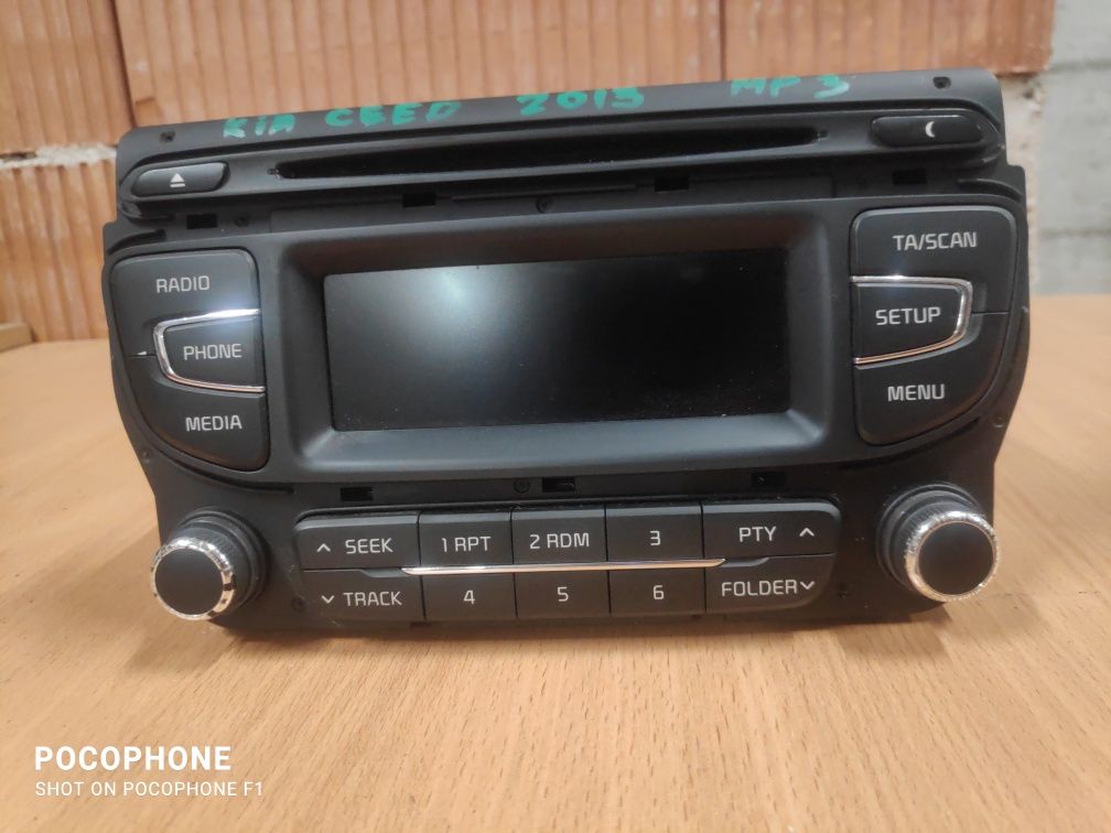 Cd Mp3 Radio music Kia Ceed / Сд Мп3 Радио музика Киа Сийд 2013г.