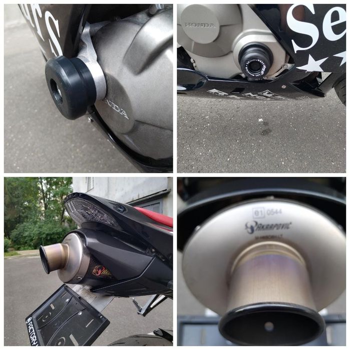 Honda cbr 600 rr pc37 Facelift Akrapovic & Movistar Non Facelift