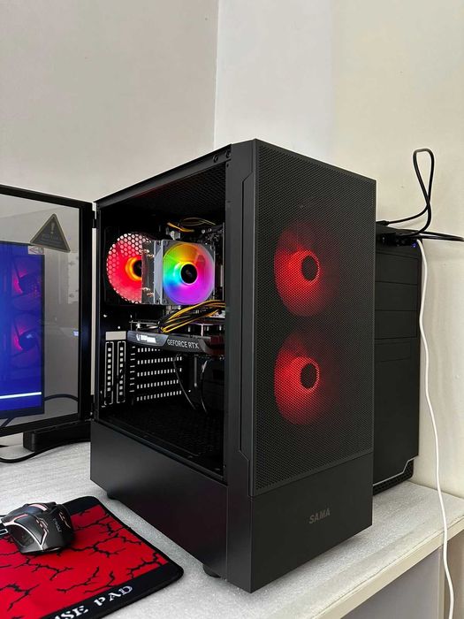 Системный блок/Ryzen5 5500/RTX 2060S/32GB/SSD512gb/Игровой компютер/Пк