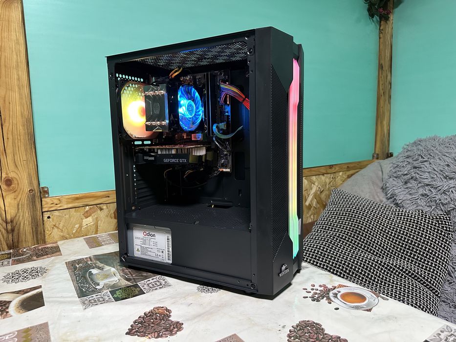 Игровой компьютер Intel Core i3-10105/16Gb/SSD/HDD 1TB/GTX 1060 GDDR5