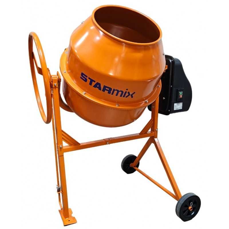 Betoniera 180 litri STARMIX 650W bobinaj cupru , coroana de fonta