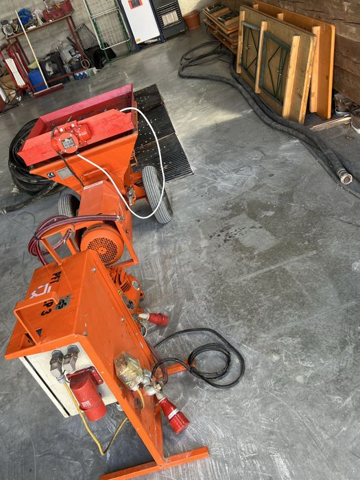 Pompa de tencuit torcret masina de tencuit torcret  PFT 380 V