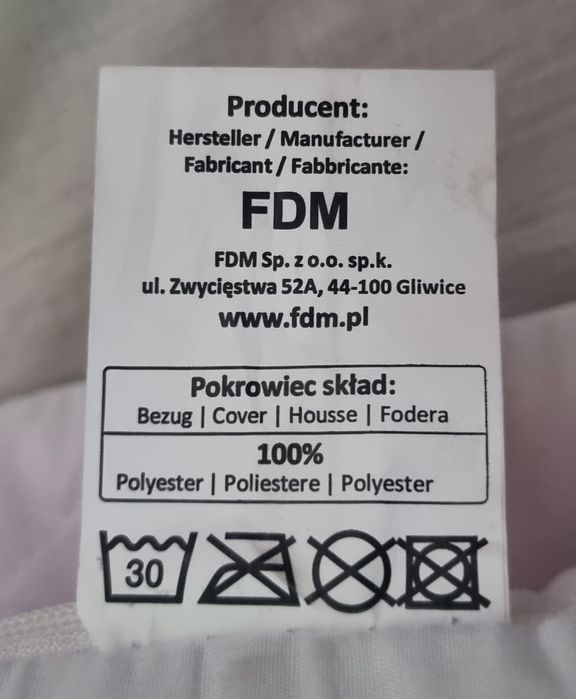 Topper saltea FDM 140x200x6cm nou