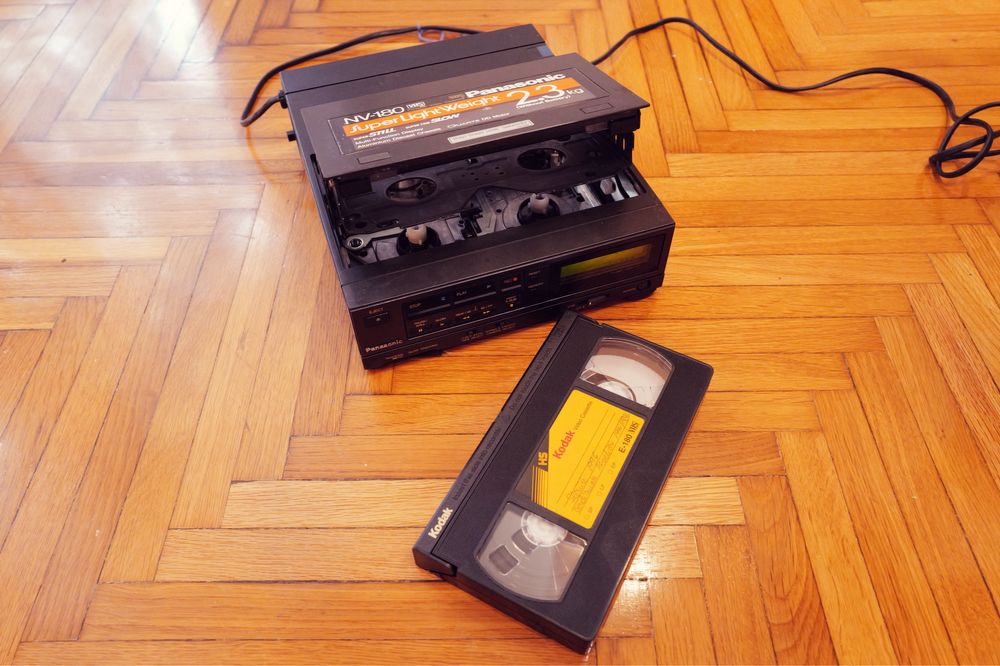 Video player Panasonic NV-180EG portabil Raritate caseta video