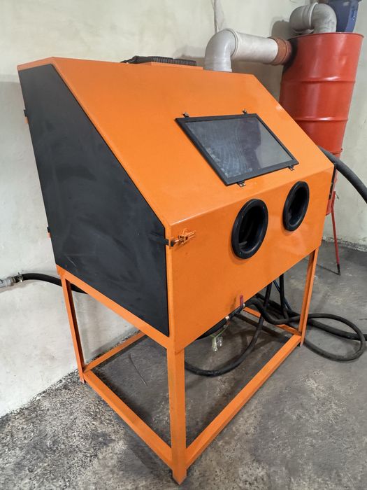 пескоструйная камера полимерная покраска дисков