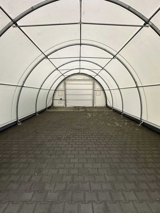Cort industrial semirotund, ideal pentru depozitare