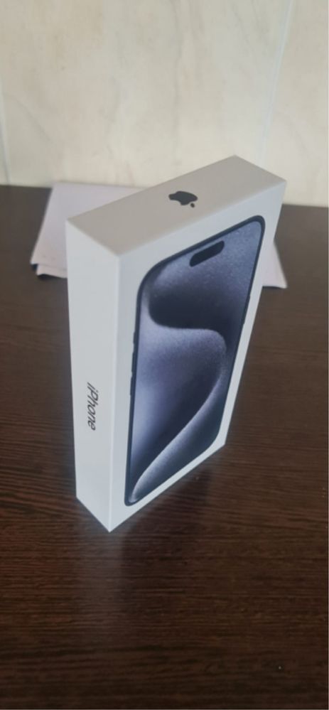 Iphone 15 pro max 256gb blue titanium sigilat