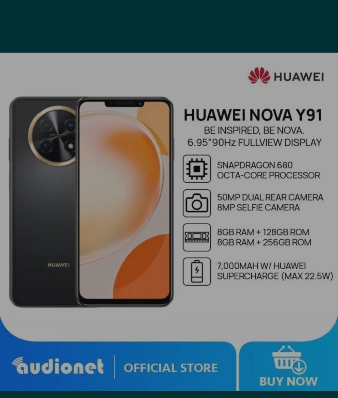 Huawei nova y 91