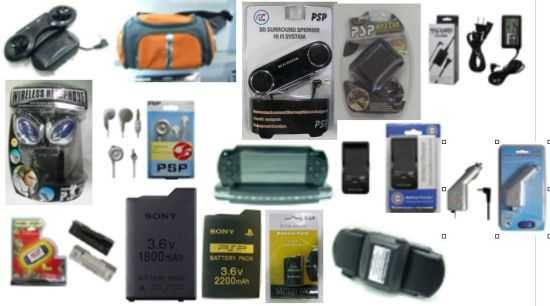 Аксесоари, Батерии, Карти и Калъфчета за ПСП/PSP/SONY PSP