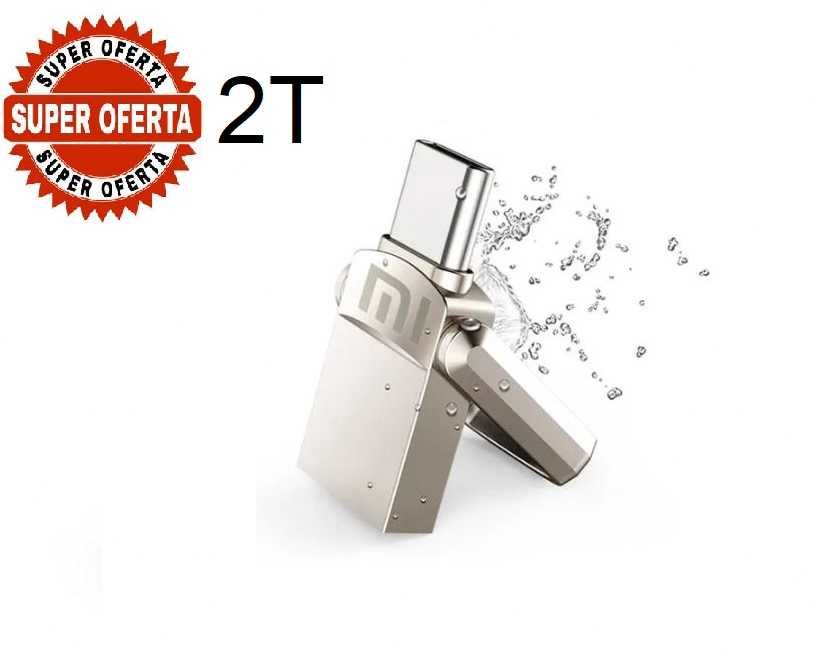 Stick USB Xiaomi de 2 Tera USB A + USB C