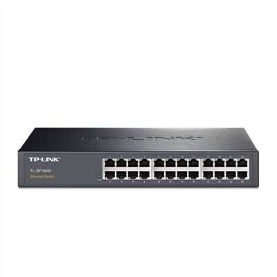 Коммутатор, TP-Link, TL-SF1024D, 24 портов 10/100M Корпус металл