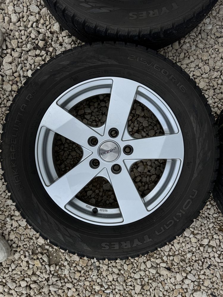 Джанти 5х112 16 цола *DEZENT* *КАТО НОВИ* VW | AUDI | SKODA | SEAT |