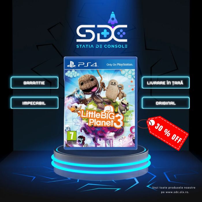 Litttle Big Planet PS4 (Playstation 4)  Statia De Console