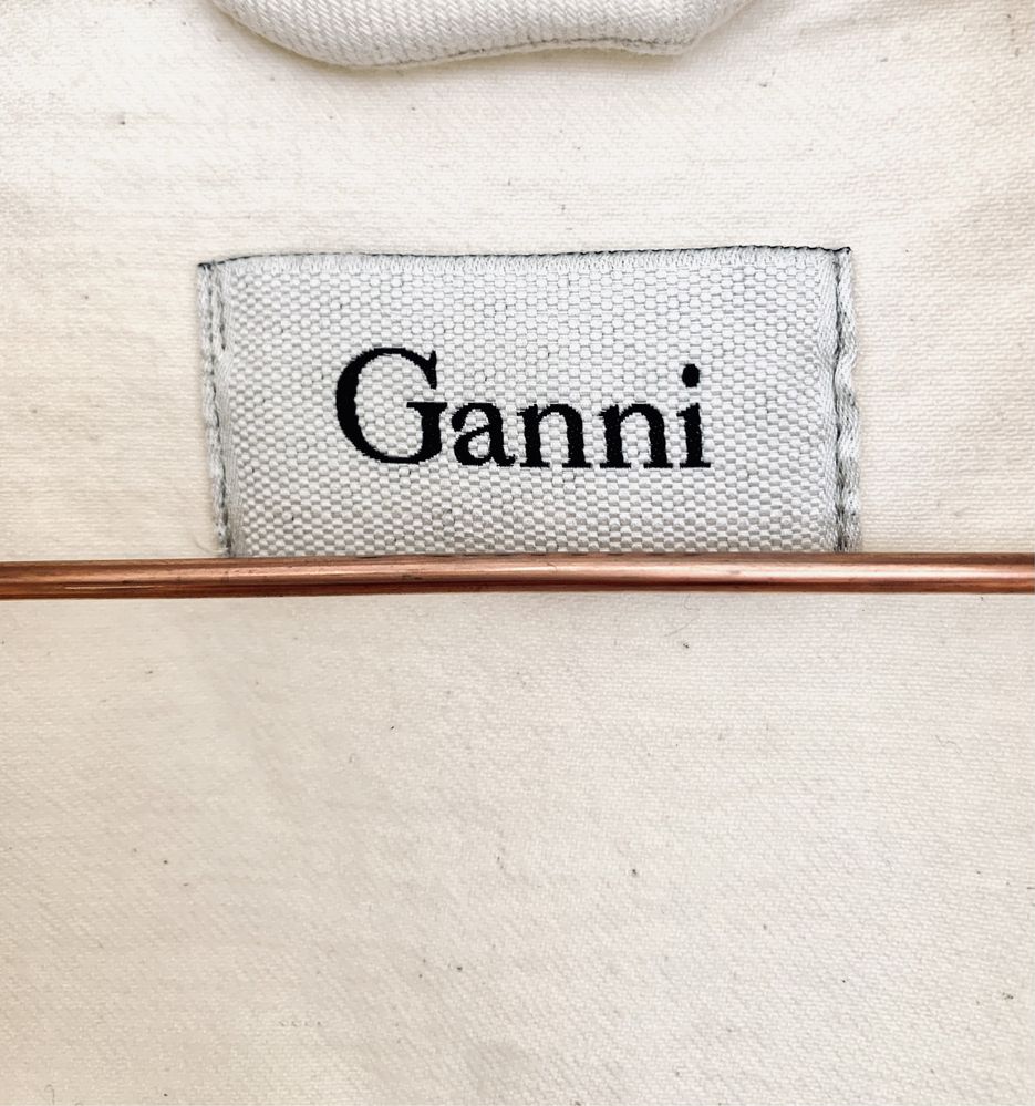 Ganni оригинал дънково яке тип biker jacket