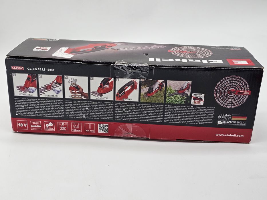 Foarfeca pe acumulator de tuns iarba/arbusti Einhell Power X-Change GE