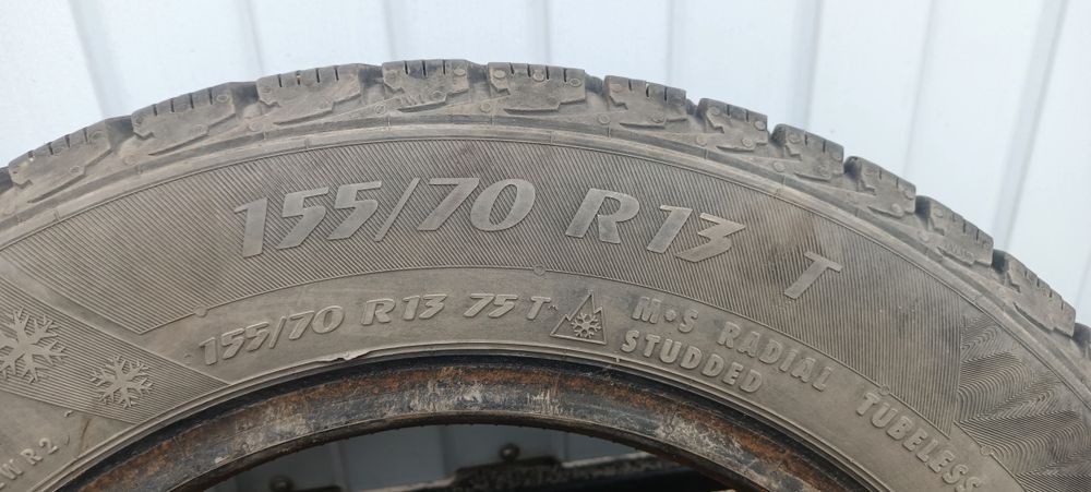 Комплект шин R13 155/70 зимние