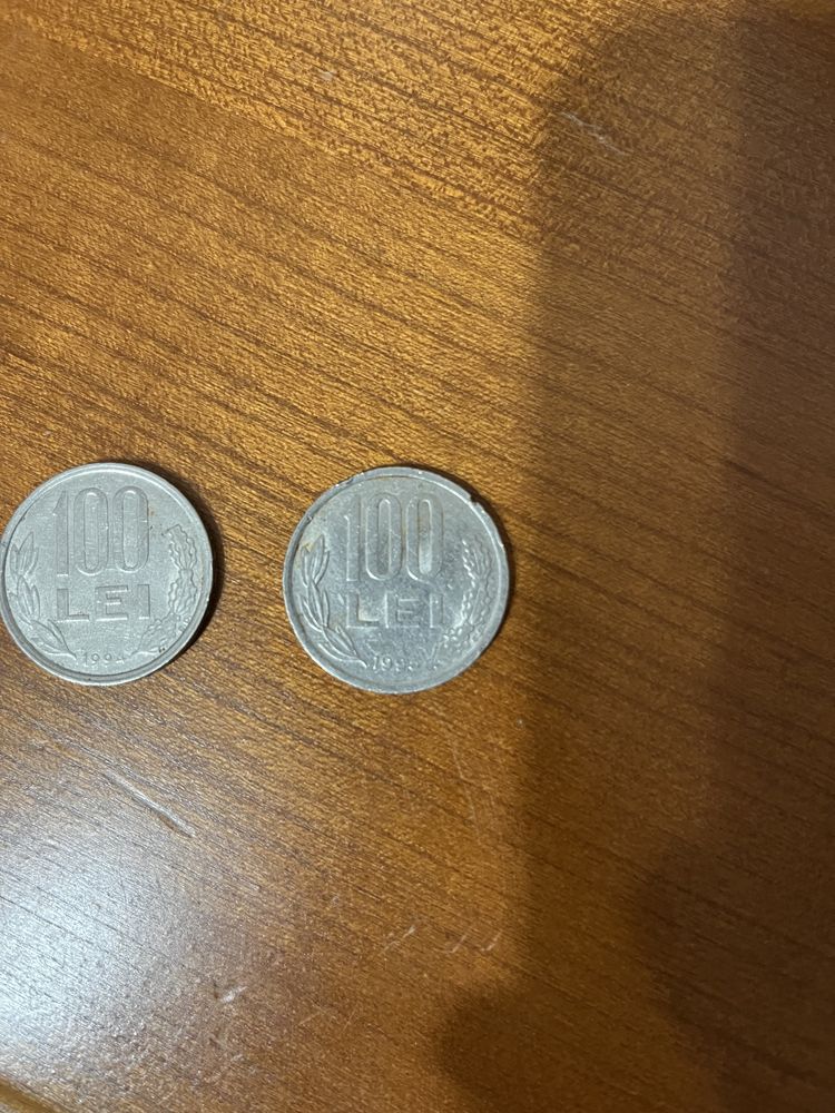 Monede 100 lei Mihai Viteazul ani: 1992, 1993 si 1994