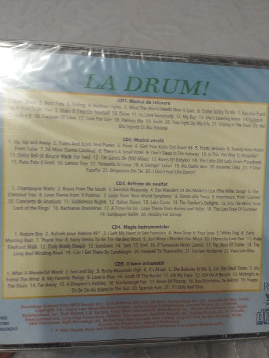 Gheorghe Zamfir set 3  CD uri, in tipla