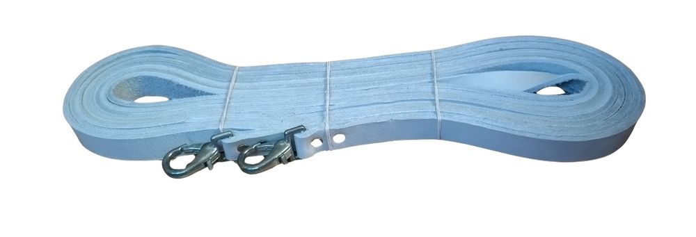 Поводи за кон естествена кожа, бланк, хром - различни дължини