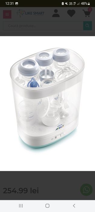 Sterilizator Phillips Avent