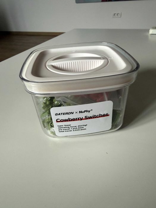 Pachet Tastatura mecanica Nuphy Air75 V2, Bluetooth 5.1, Moss switches