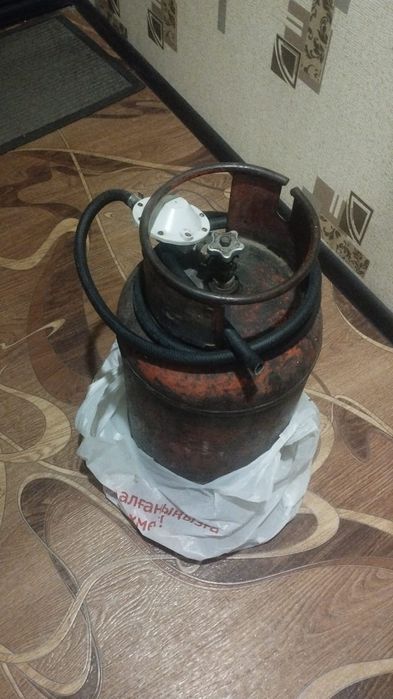 Газ.баллон(вентиль+шланг+редуктор+газ внутри),с торгом