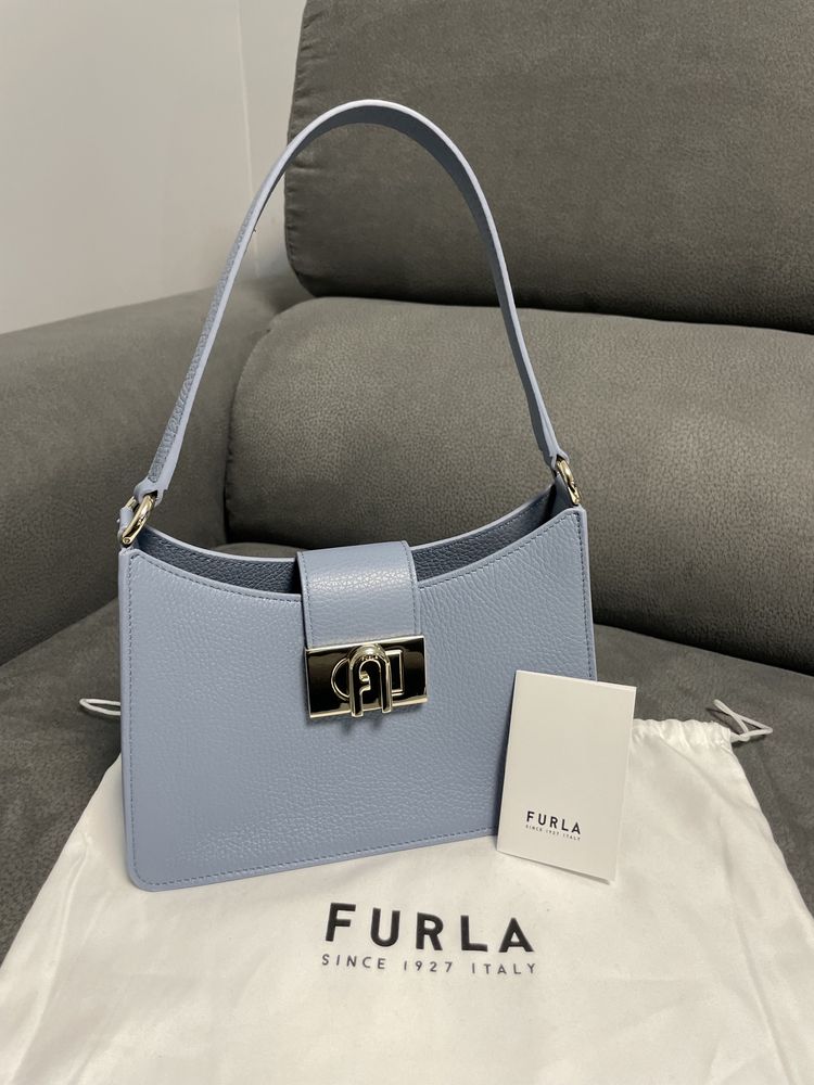 Furla 1927 S чанта в синьо