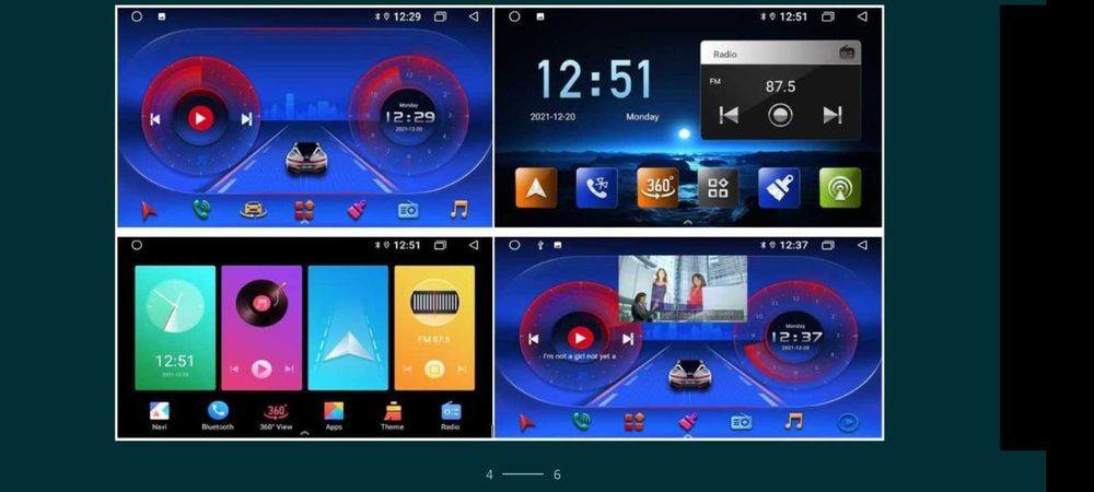 Navigatie VW, SKODA, SEAT, Android 12,  2G RAM/32GROM.