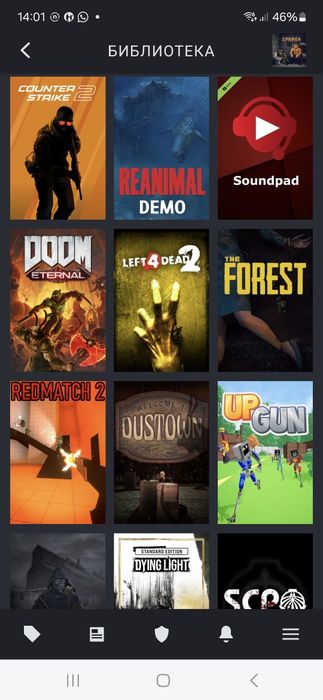 Аккаунт Стим STEAM
