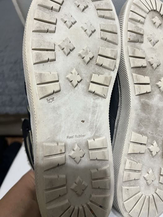 Ботинки кожаные зимние