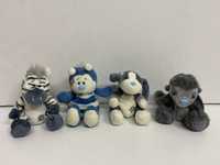 Lot 4 jucării din plus Colecție BLUE NOSE FRIENDS 10 cm