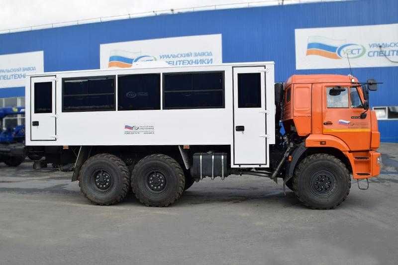 Вахтовый автобус 8 КАМАЗ  6х6