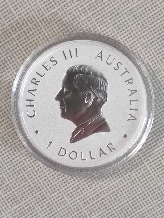 Сребърни монети от 1 тройунция 999 чисто сребро