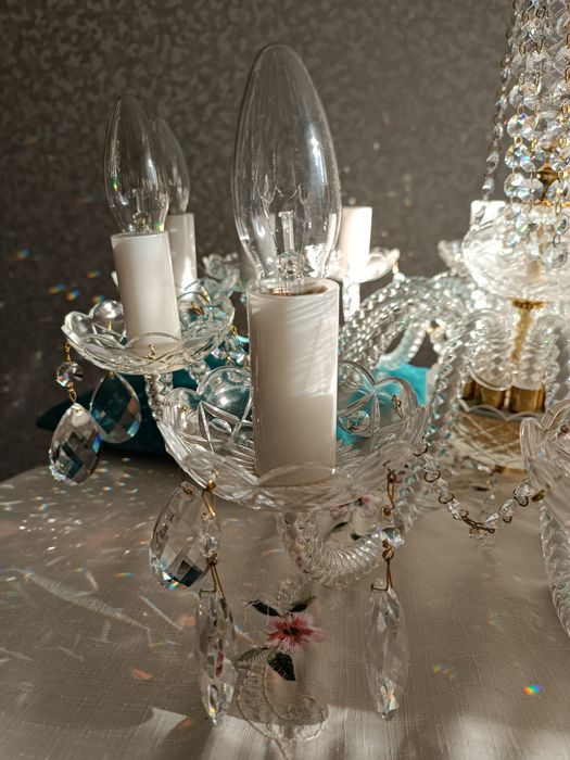 Люстра Чехия хрусталь