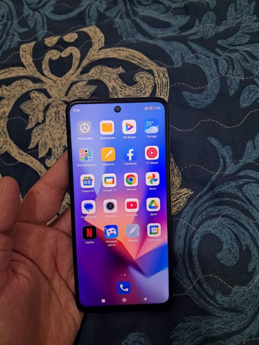 Xiaomi Redmi Note 9S 4+1/64GB Gray Igravoy Orginal Holati Yaxshi Zor