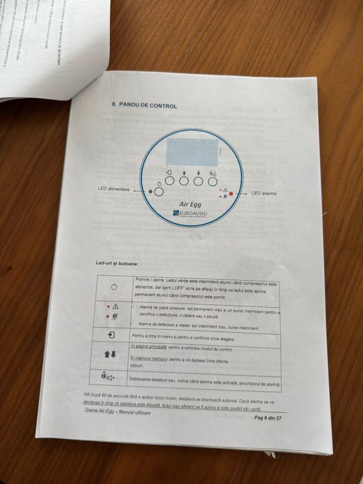 Saltea antiescara cu compresor air