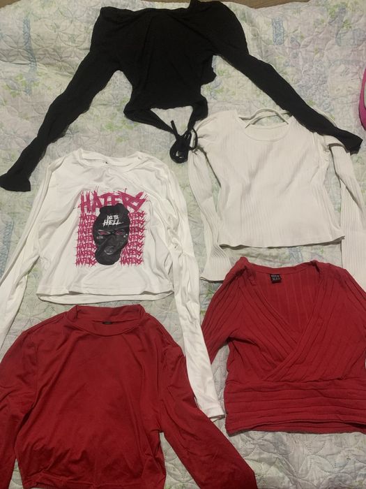 Блузи с дълъг и къс ръкав