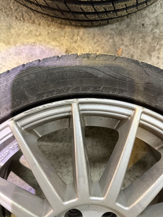 Джанти с гуми / 17 цола / 195/65/17 / ДОТ 21