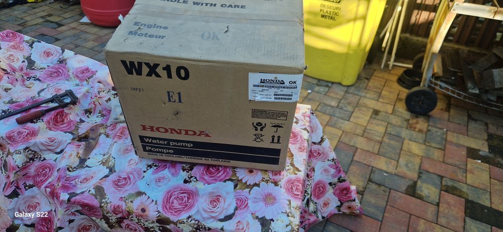 Motopompa Honda wx 10t