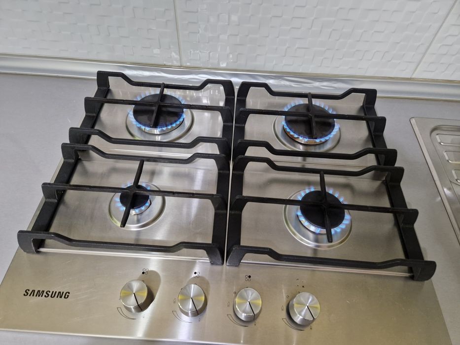 Plita incorporabila Samsung, Gaz