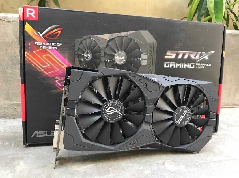 Видео Карта Asus Rog Strix RX470 Gaming OC 4GB 256bit