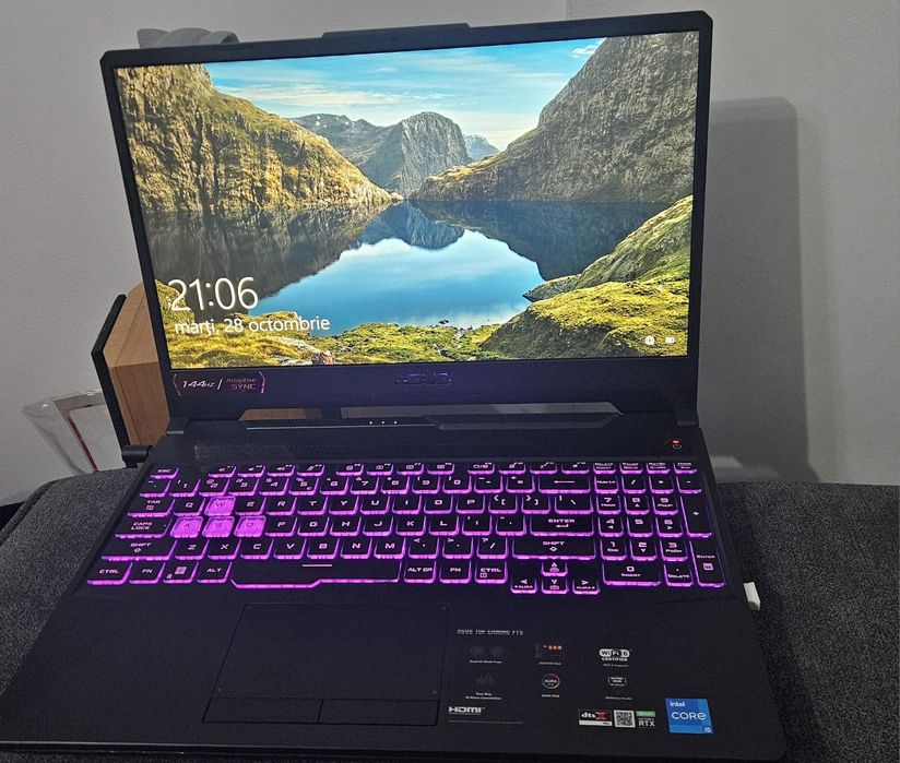 Laptop gaming asus tuf f15