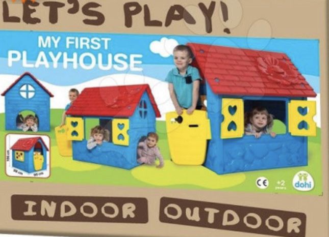 Casuta de joaca, multicolor