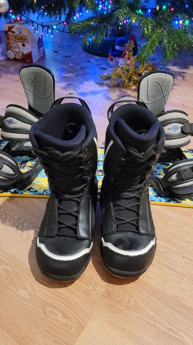 Placa snowboard 120 pentru copii cu legături și boots 35