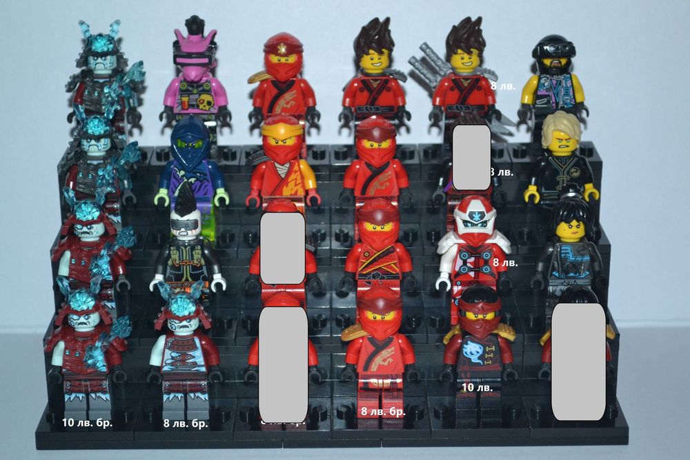 LEGO Ninjago минифигурки {2} / Ниджаго